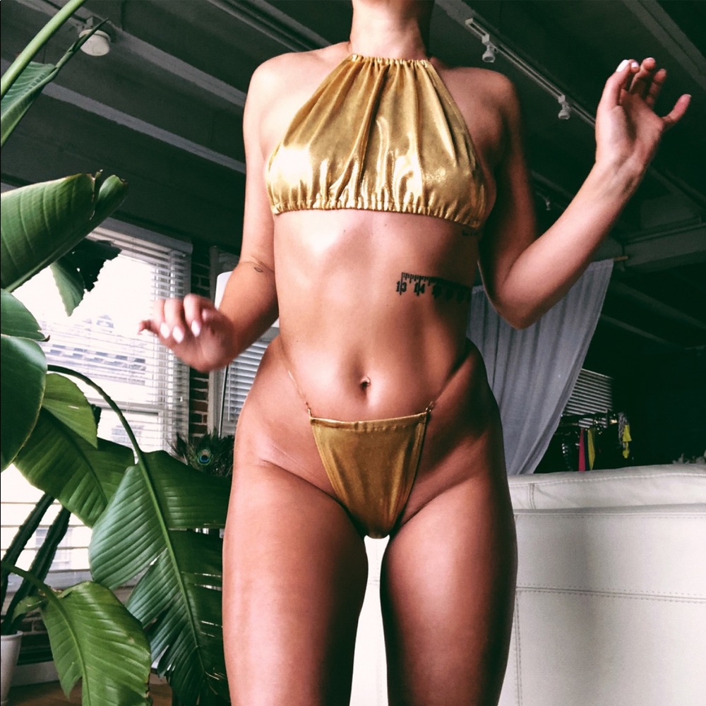 Gold “Glass” Bikini (Laina Rauma- rare)